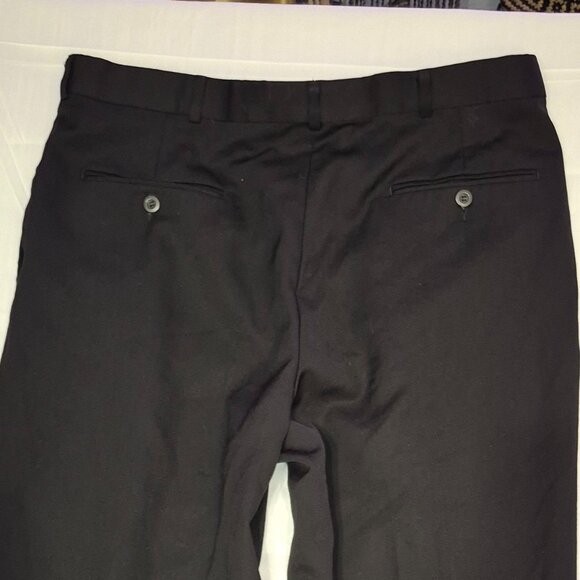Slates by Dockers Black dress slacks. Pleated front. size 36/30 - Picture 3 of 15